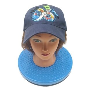 Walt Disney World Hat Cab 2006 Mickey Mouse Donald Duck Cap, Blue adjustable‎